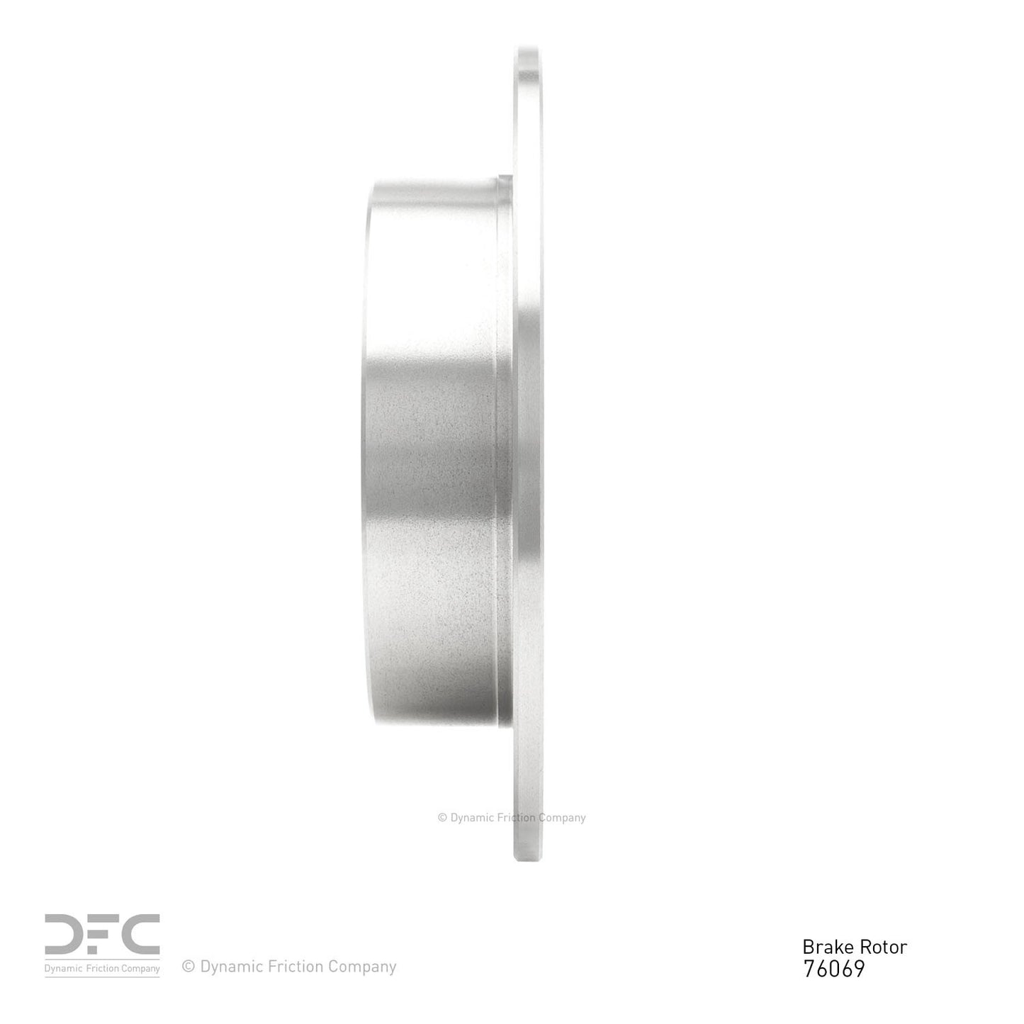 Dynamic Friction Company Disc Brake Rotor 600-76069