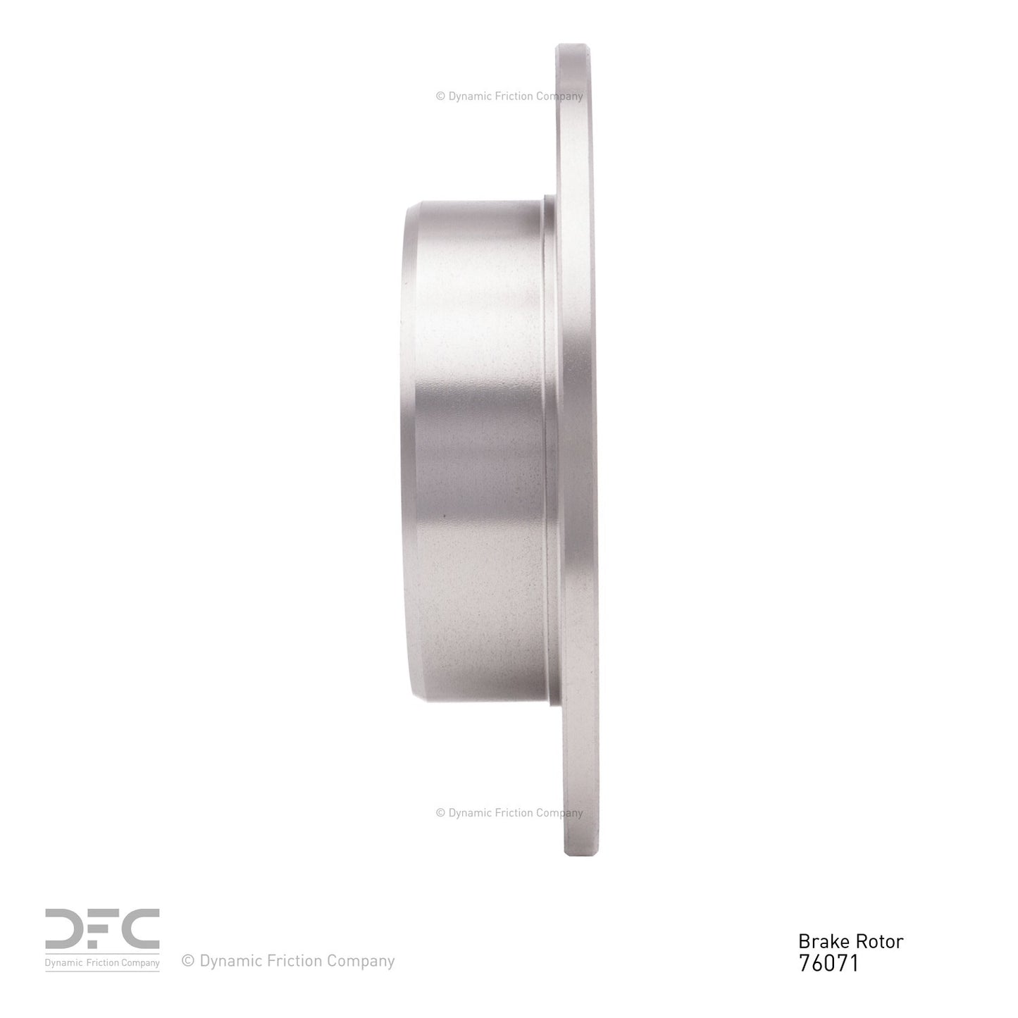 Dynamic Friction Company Disc Brake Rotor 600-76071