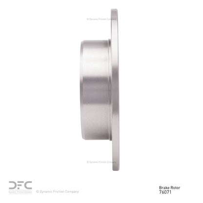 Dynamic Friction Company Disc Brake Rotor 600-76071