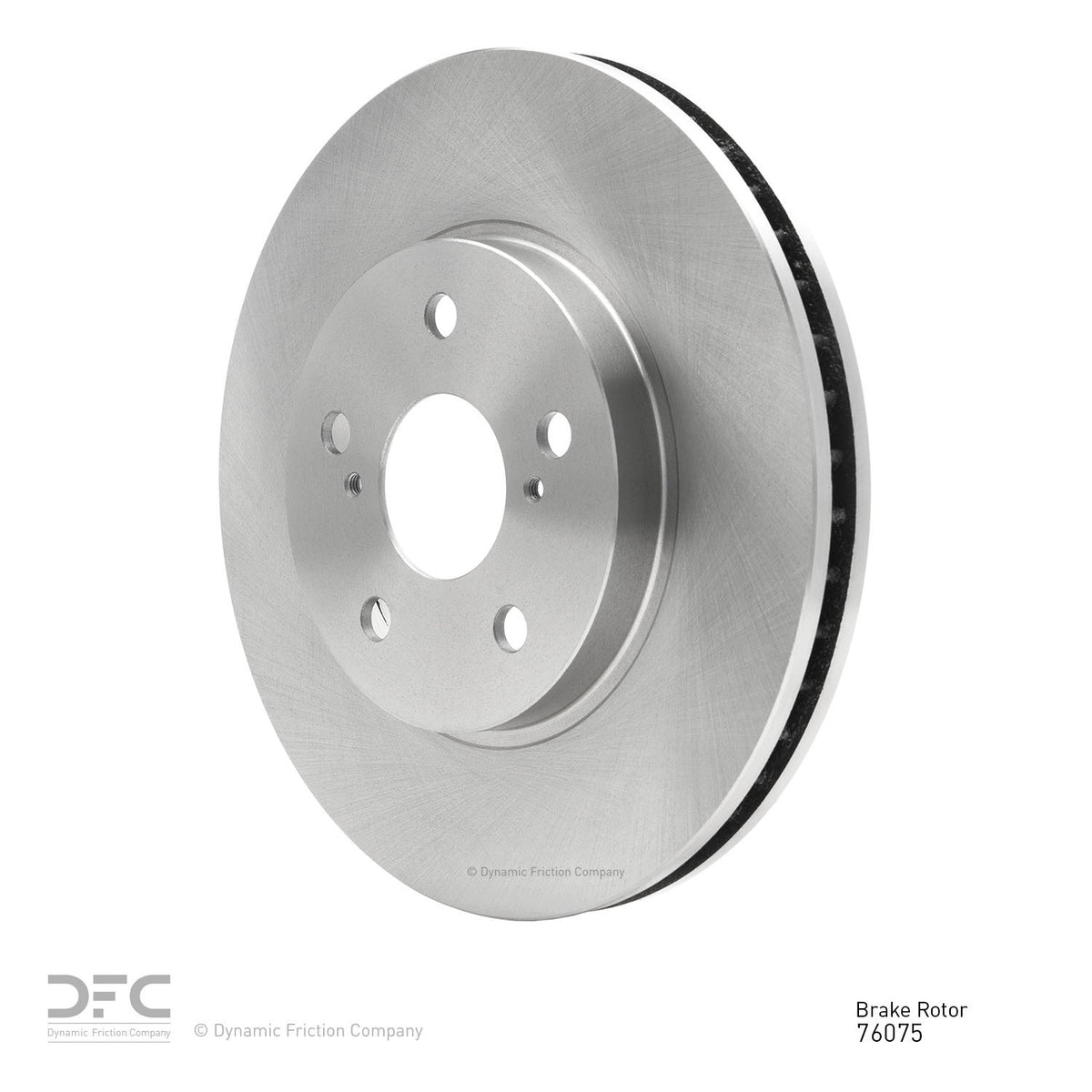 Dynamic Friction Company Disc Brake Rotor 600-76075