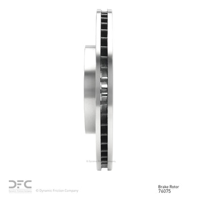 Dynamic Friction Company Disc Brake Rotor 600-76075