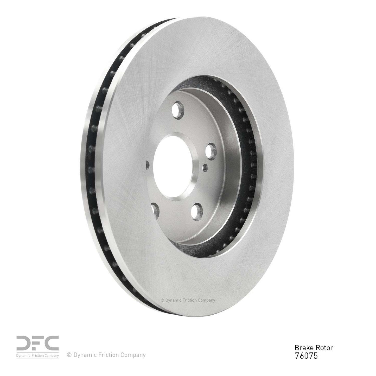 Dynamic Friction Company Disc Brake Rotor 600-76075