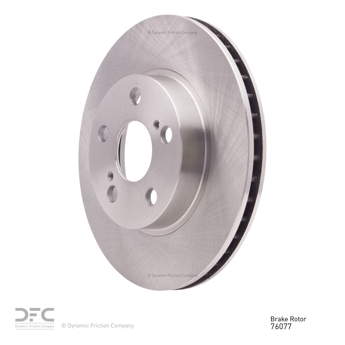 Dynamic Friction Company Disc Brake Rotor 600-76077
