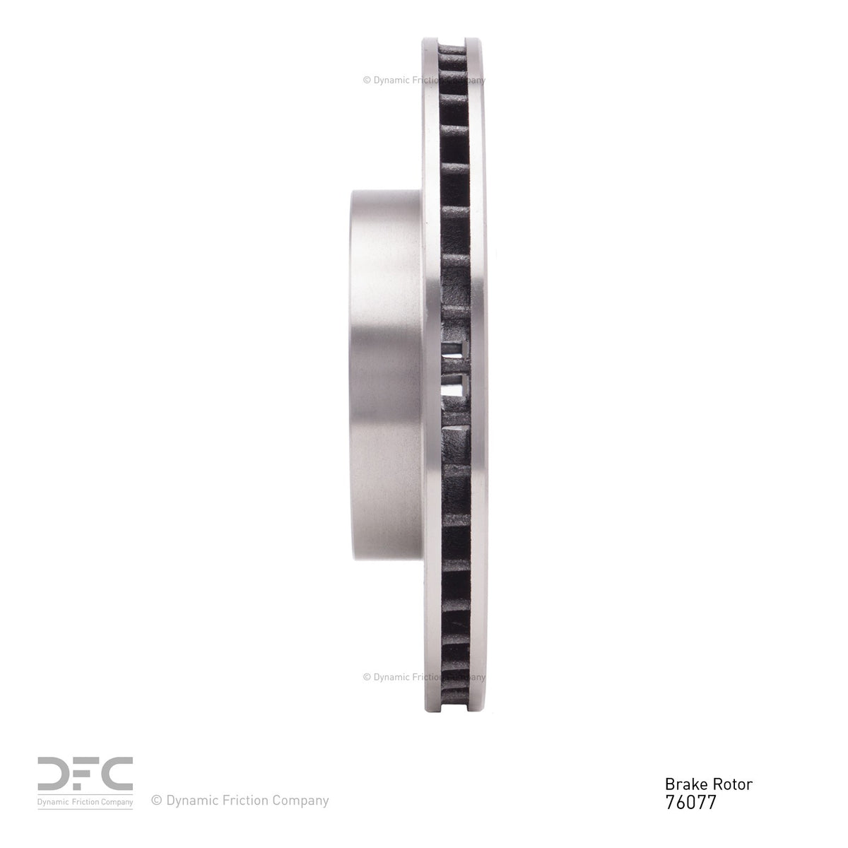 Dynamic Friction Company Disc Brake Rotor 600-76077