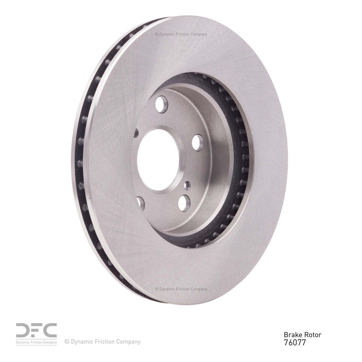 Dynamic Friction Company Disc Brake Rotor 600-76077