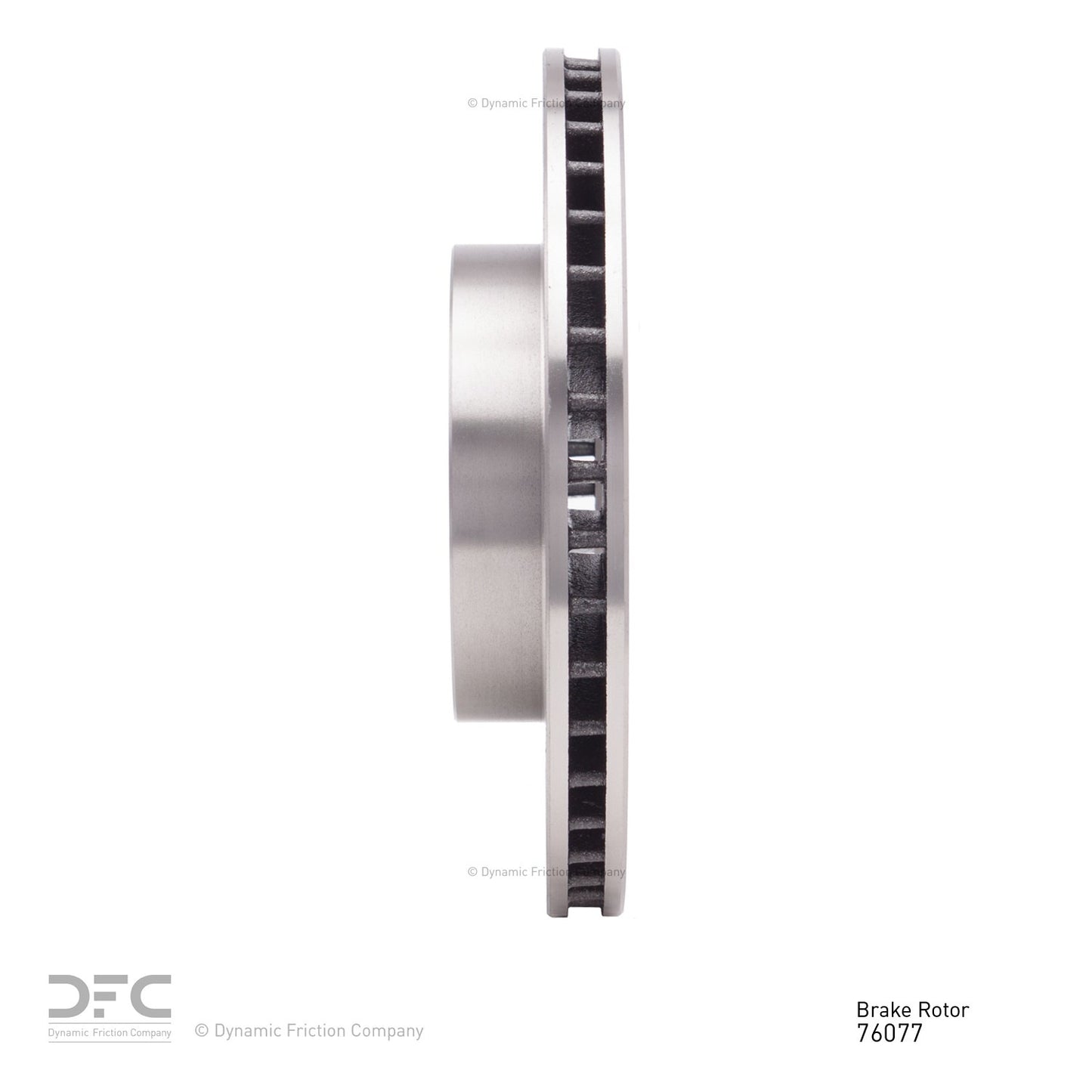 Dynamic Friction Company Disc Brake Rotor 600-76077