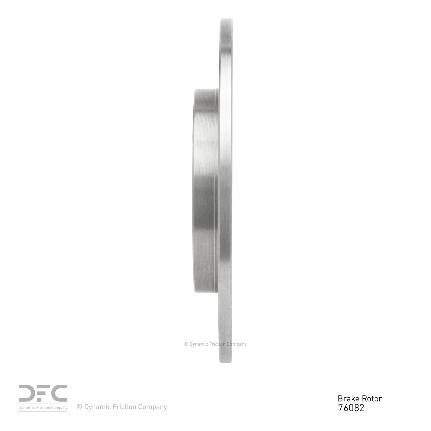 Dynamic Friction Company Disc Brake Rotor 600-76082