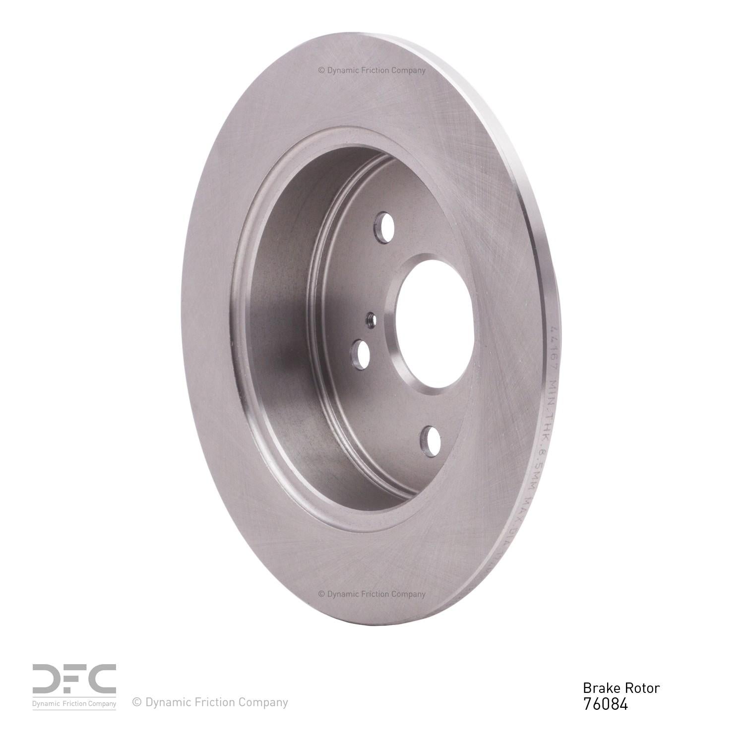 Dynamic Friction Company Disc Brake Rotor 600-76084