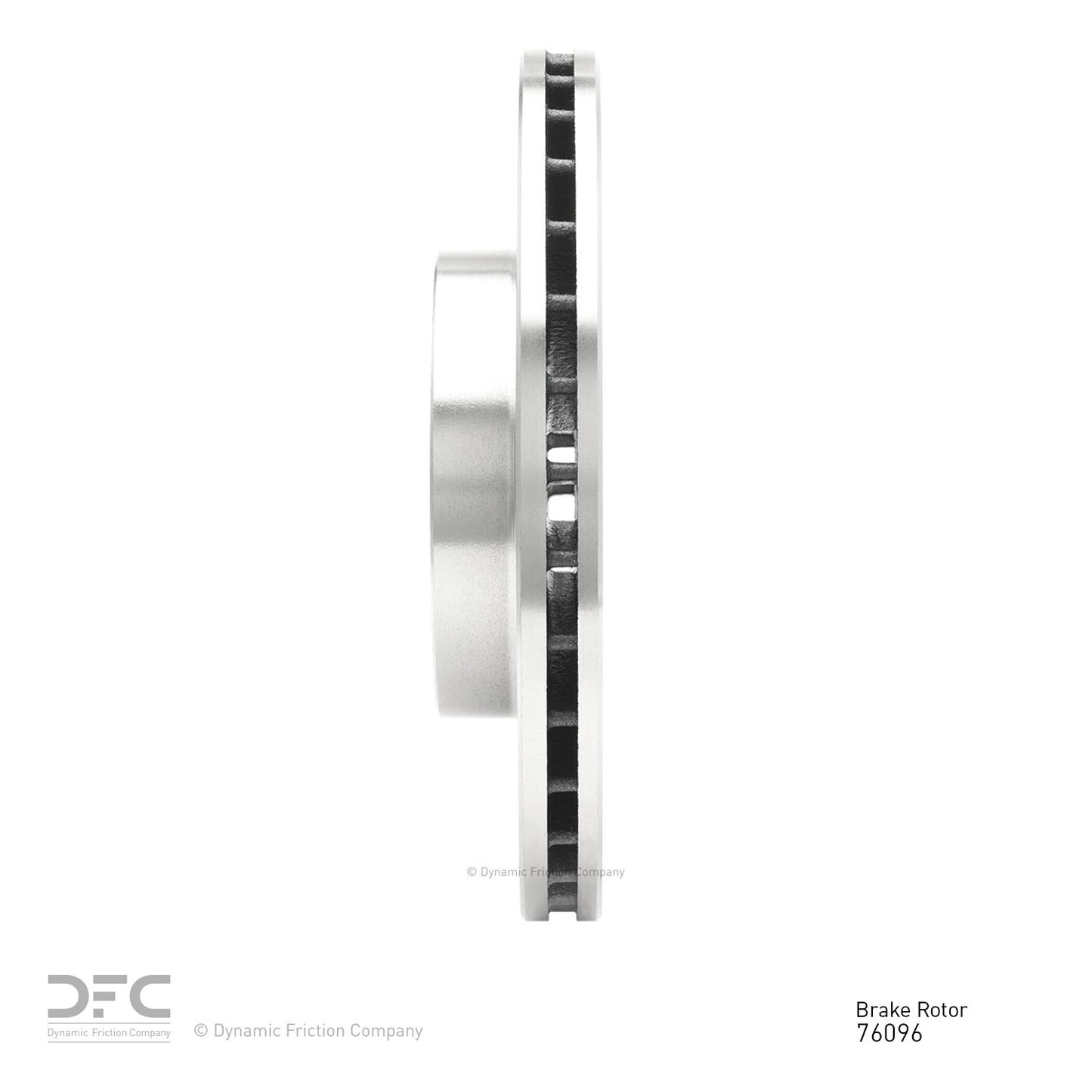 Dynamic Friction Company Disc Brake Rotor 600-76096