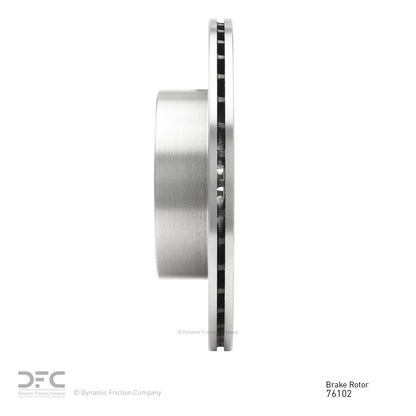 Dynamic Friction Company Disc Brake Rotor 600-76102