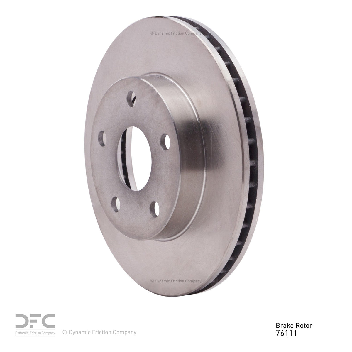 Dynamic Friction Company Disc Brake Rotor 600-76111