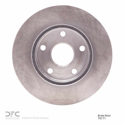 Dynamic Friction Company Disc Brake Rotor 600-76111