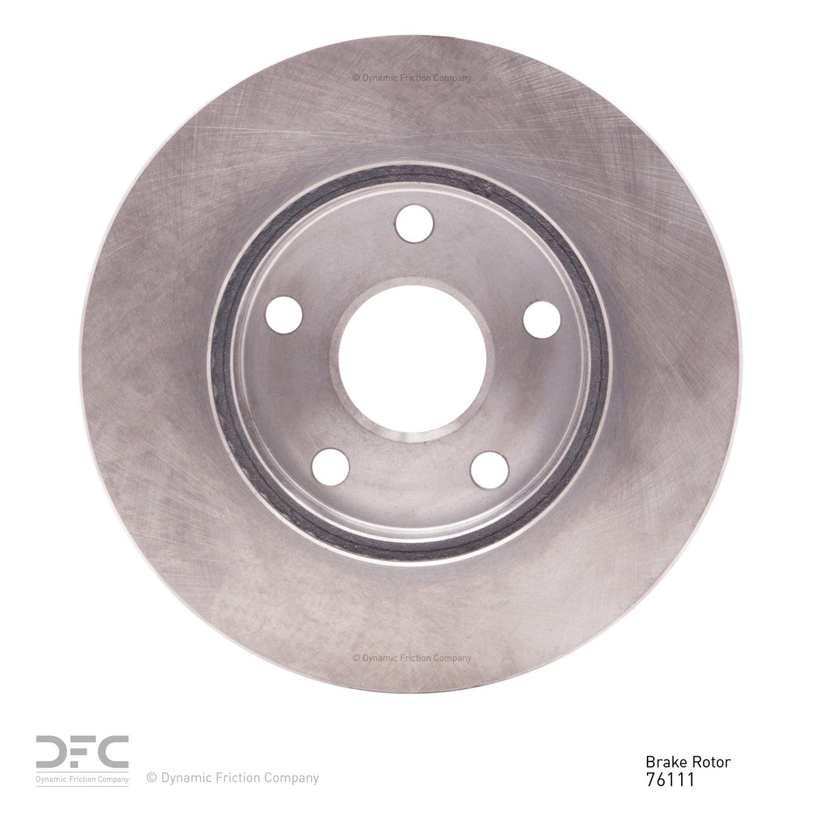 Dynamic Friction Company Disc Brake Rotor 600-76111