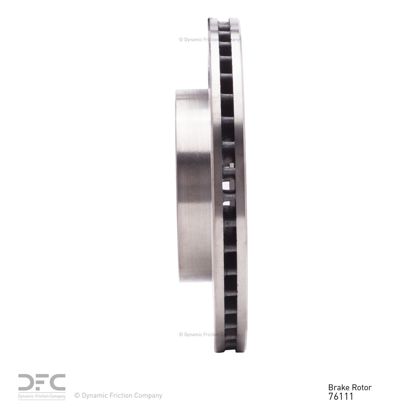 Dynamic Friction Company Disc Brake Rotor 600-76111