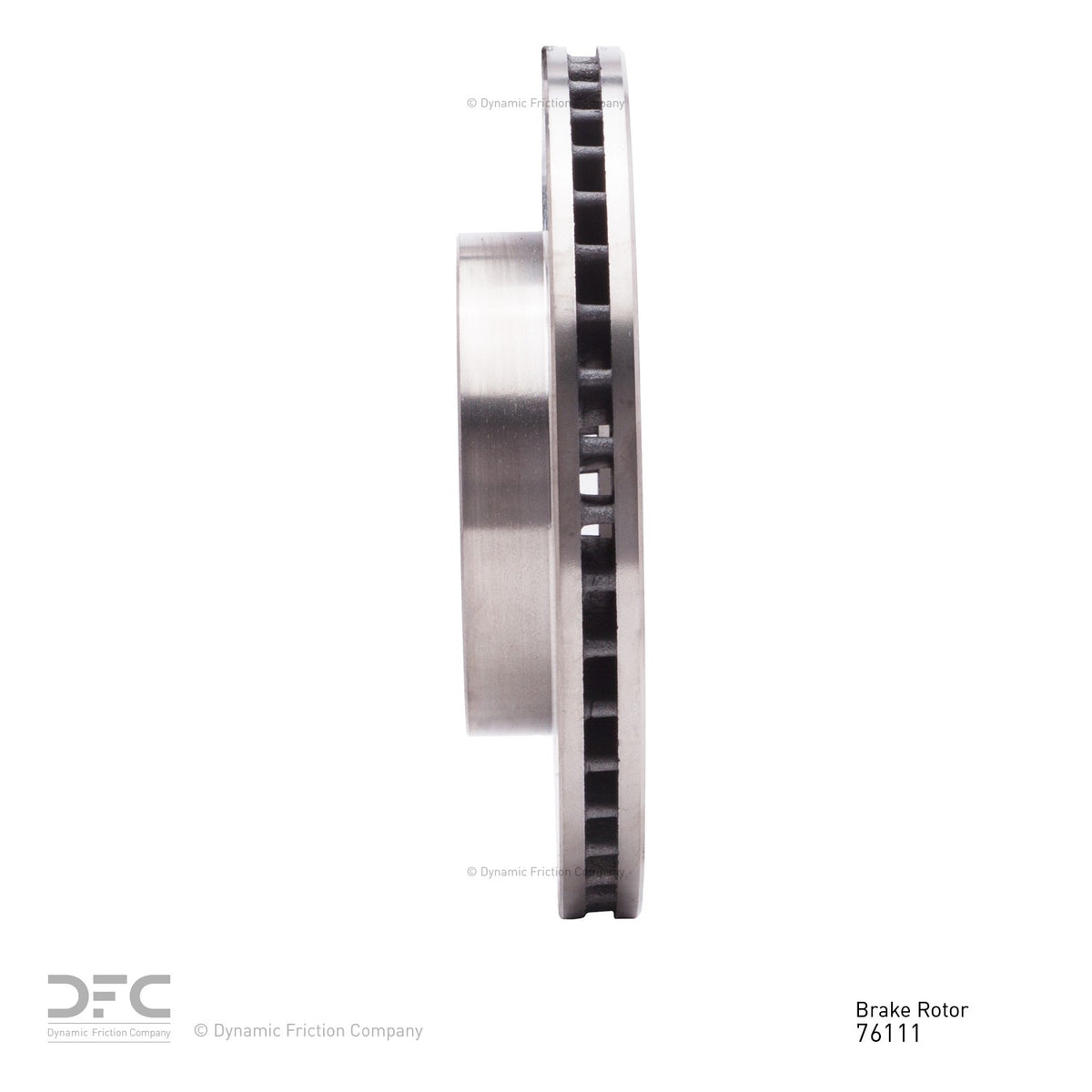 Dynamic Friction Company Disc Brake Rotor 600-76111