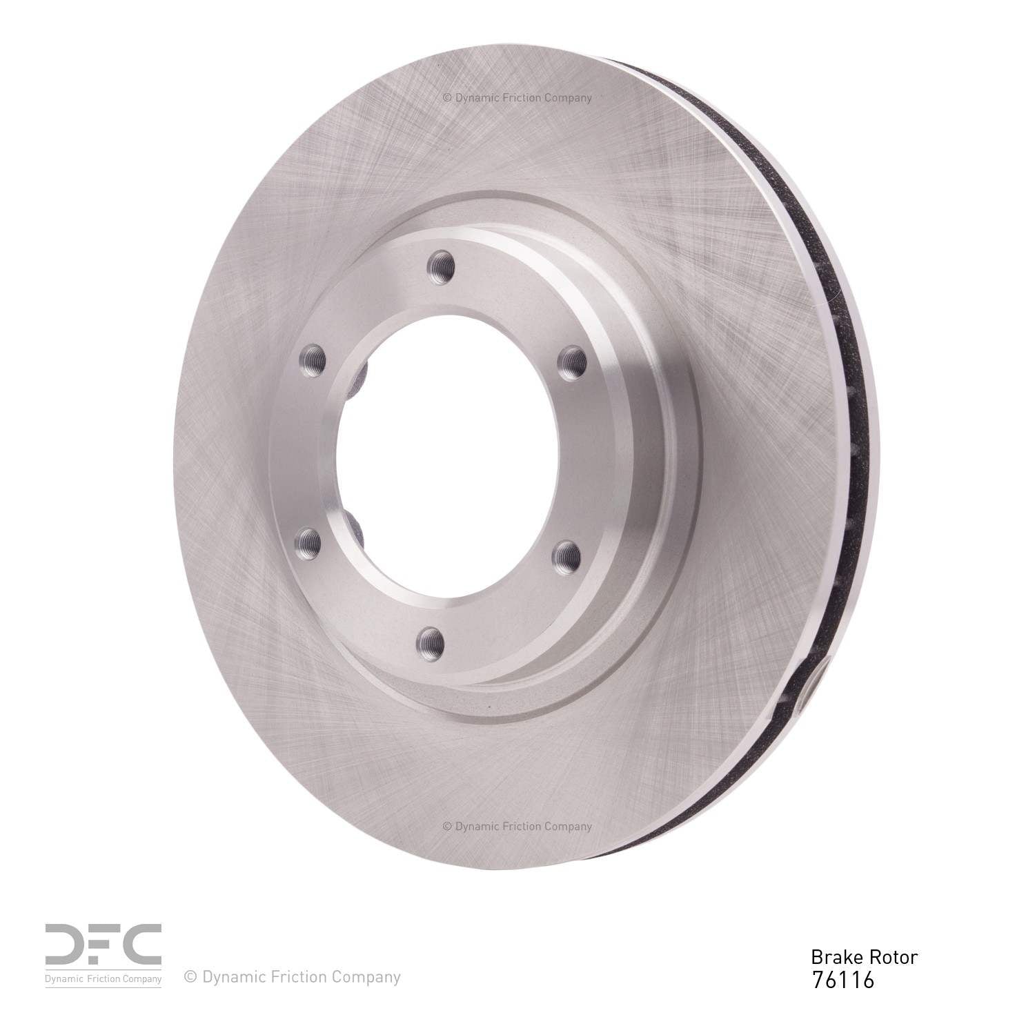 Dynamic Friction Company Disc Brake Rotor 600-76116