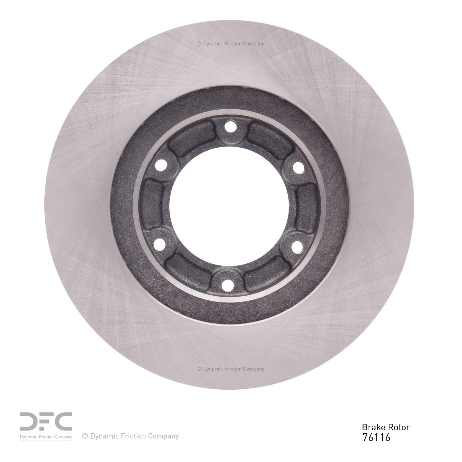 Dynamic Friction Company Disc Brake Rotor 600-76116