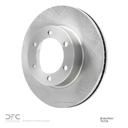 Dynamic Friction Company Disc Brake Rotor 600-76124