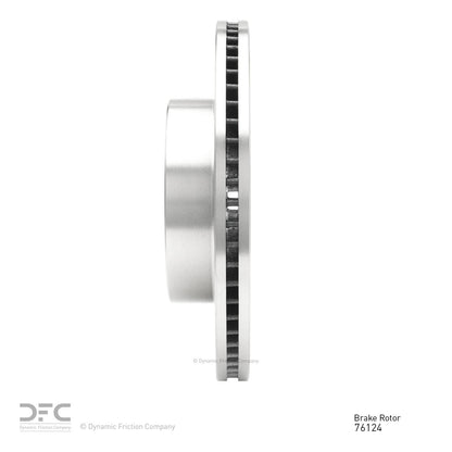 Dynamic Friction Company Disc Brake Rotor 600-76124