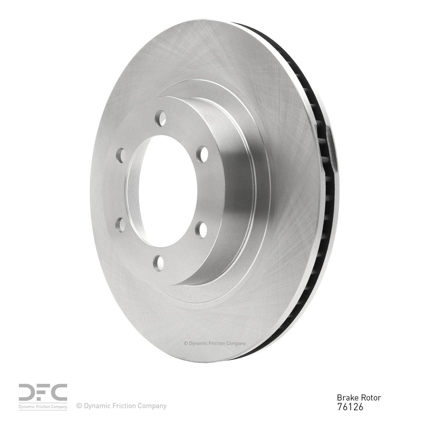 Dynamic Friction Company Disc Brake Rotor 600-76126