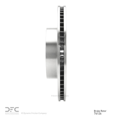 Dynamic Friction Company Disc Brake Rotor 600-76126