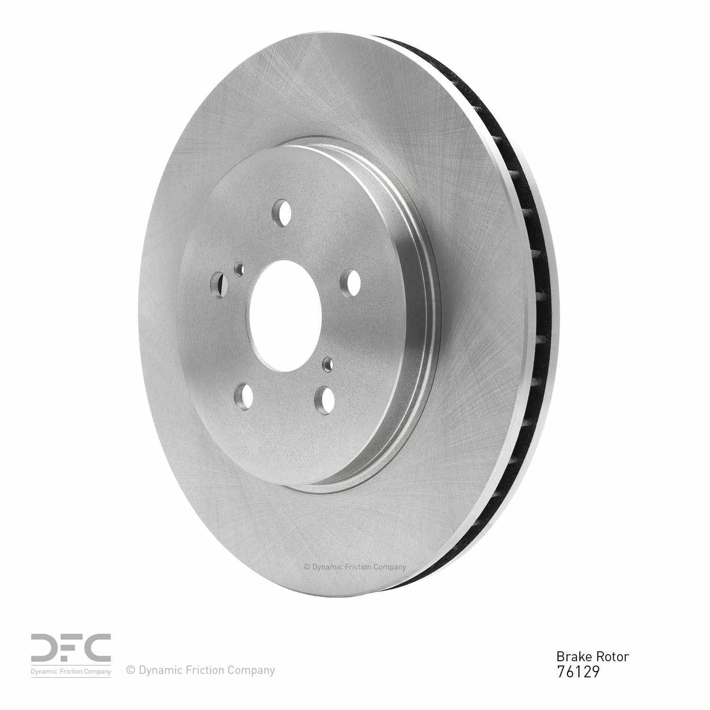 Dynamic Friction Company Disc Brake Rotor 600-76129
