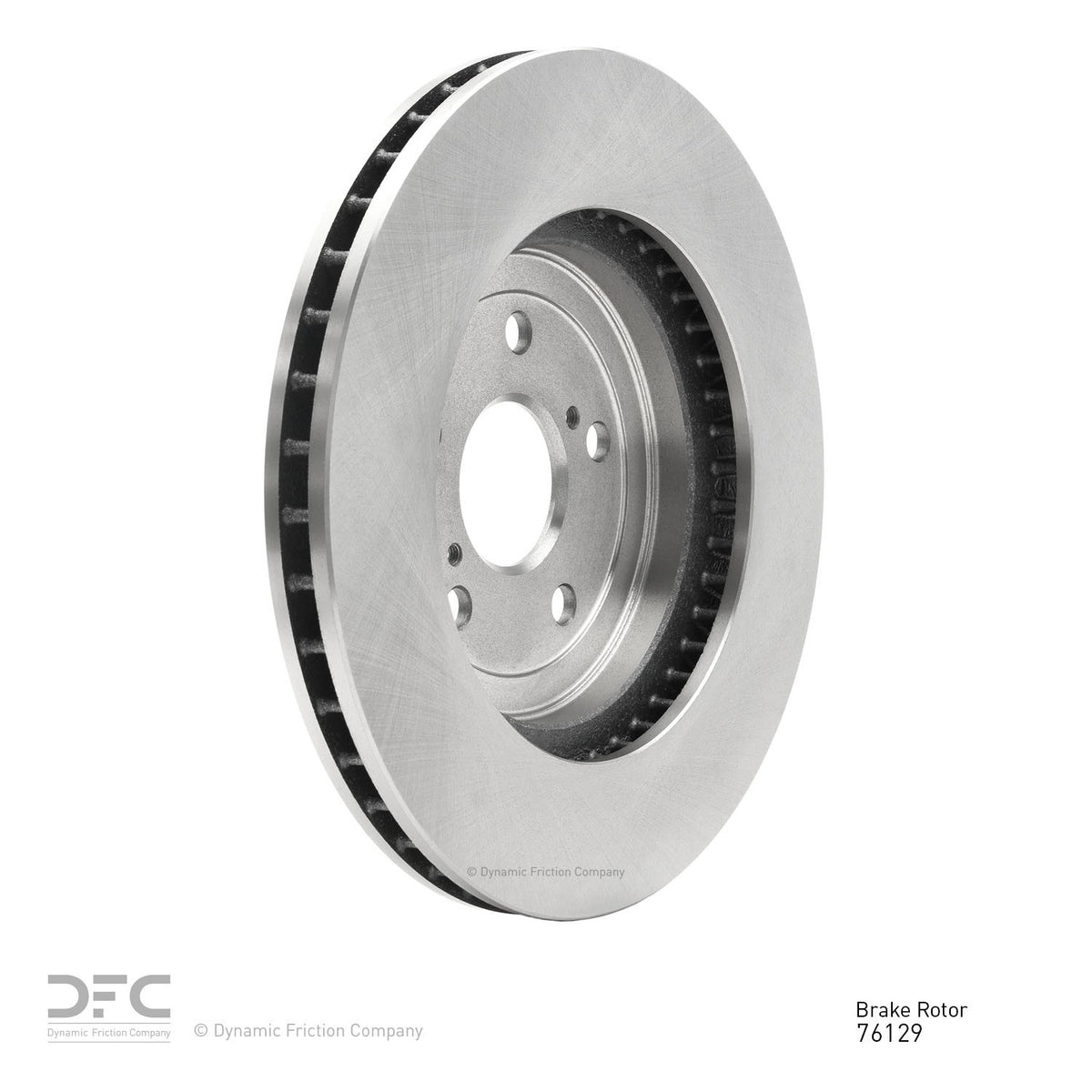 Dynamic Friction Company Disc Brake Rotor 600-76129