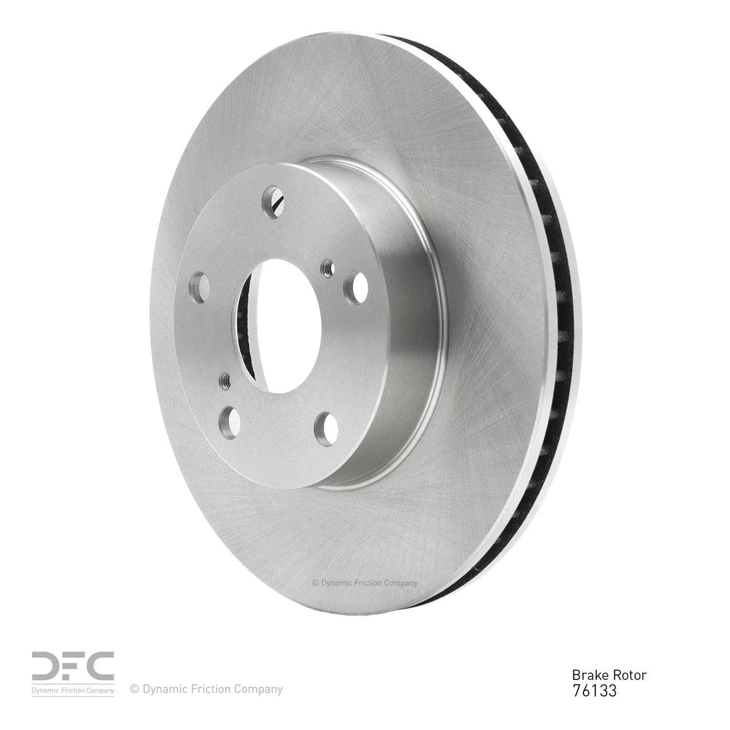 Dynamic Friction Company Disc Brake Rotor 600-76133