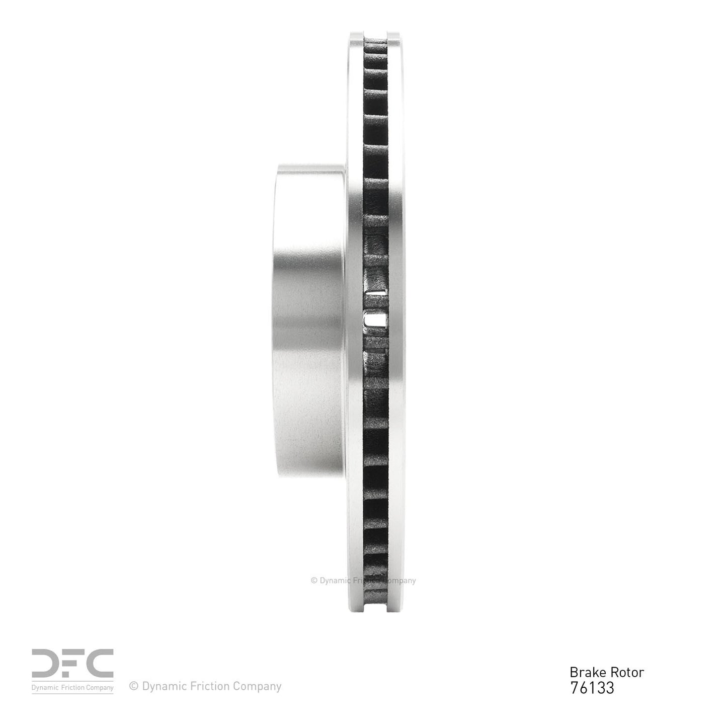 Dynamic Friction Company Disc Brake Rotor 600-76133