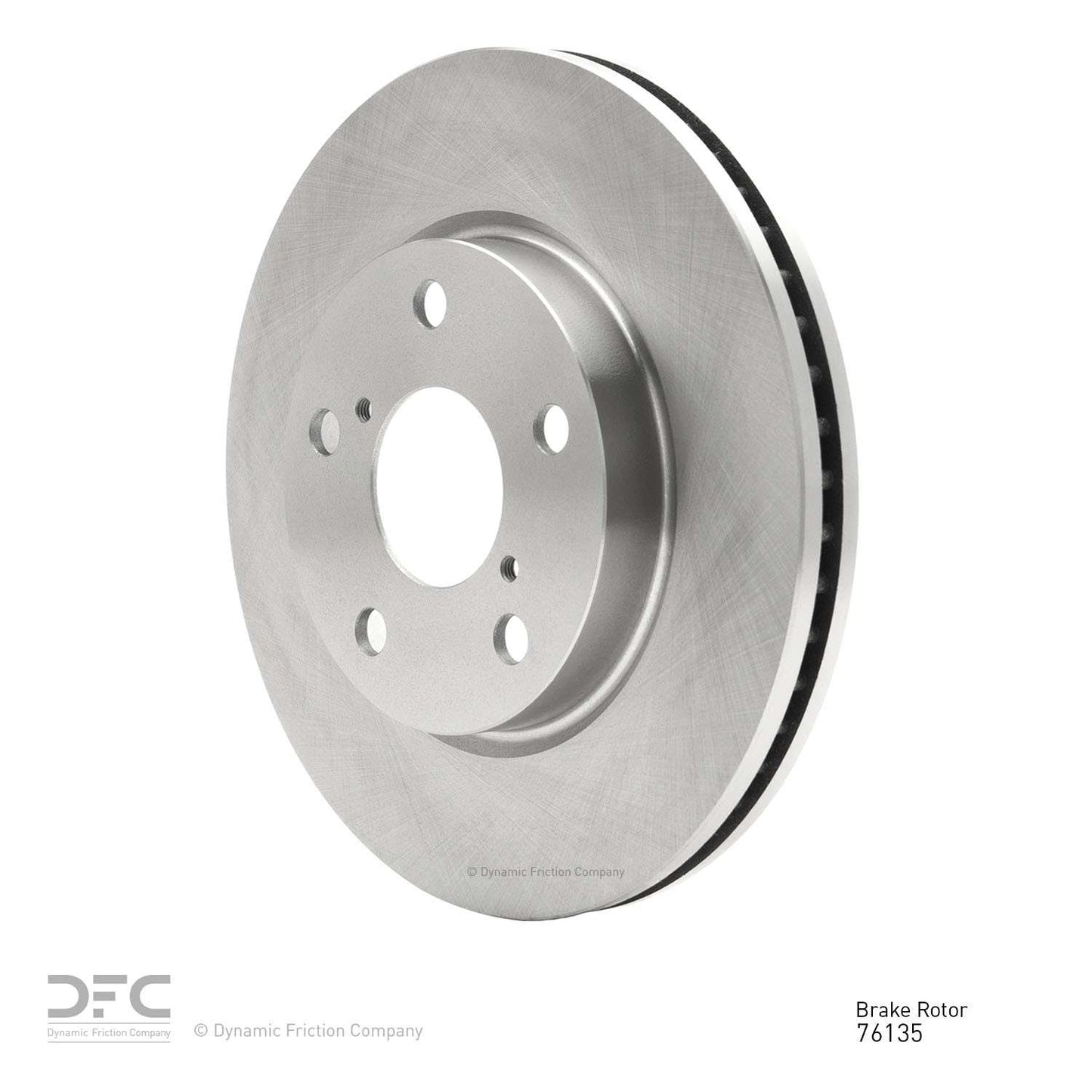 Dynamic Friction Company Disc Brake Rotor 600-76135