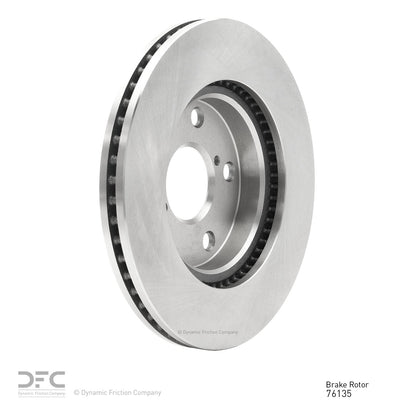 Dynamic Friction Company Disc Brake Rotor 600-76135