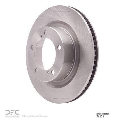 Dynamic Friction Company Disc Brake Rotor 600-76136