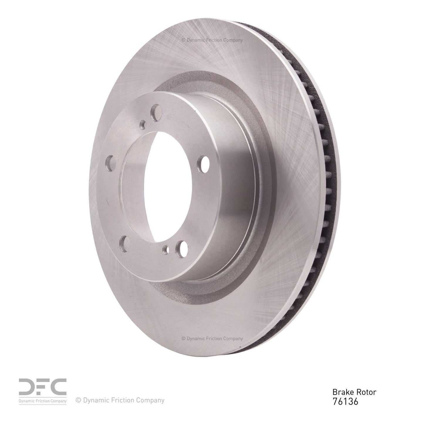Dynamic Friction Company Disc Brake Rotor 600-76136