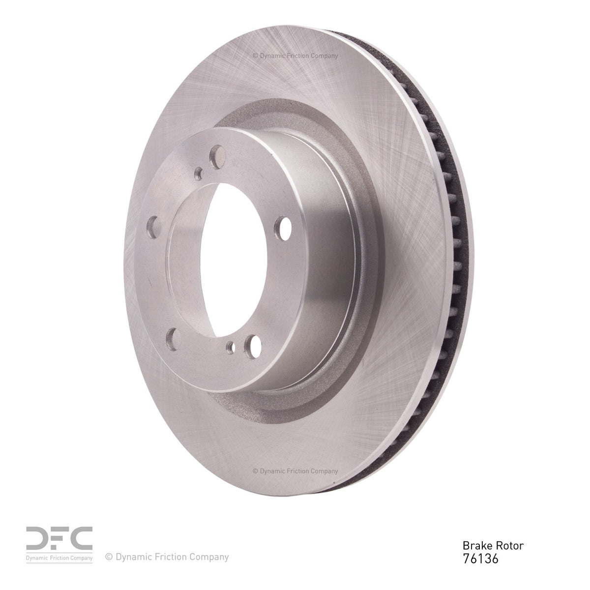Dynamic Friction Company Disc Brake Rotor 600-76136