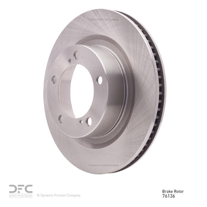 Dynamic Friction Company Disc Brake Rotor 600-76136