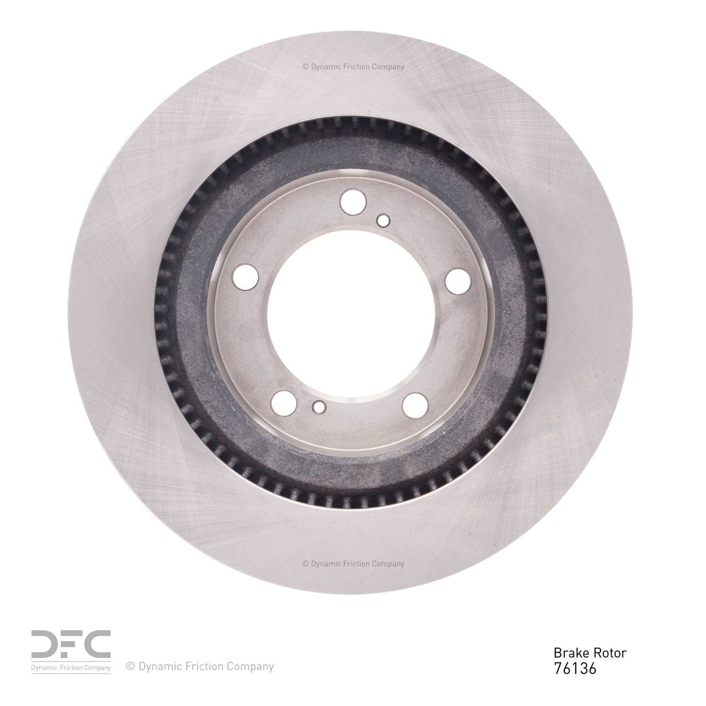 Dynamic Friction Company Disc Brake Rotor 600-76136