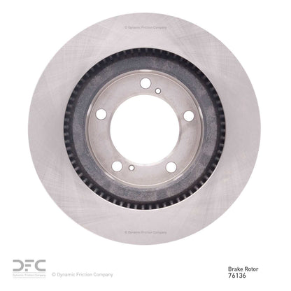 Dynamic Friction Company Disc Brake Rotor 600-76136