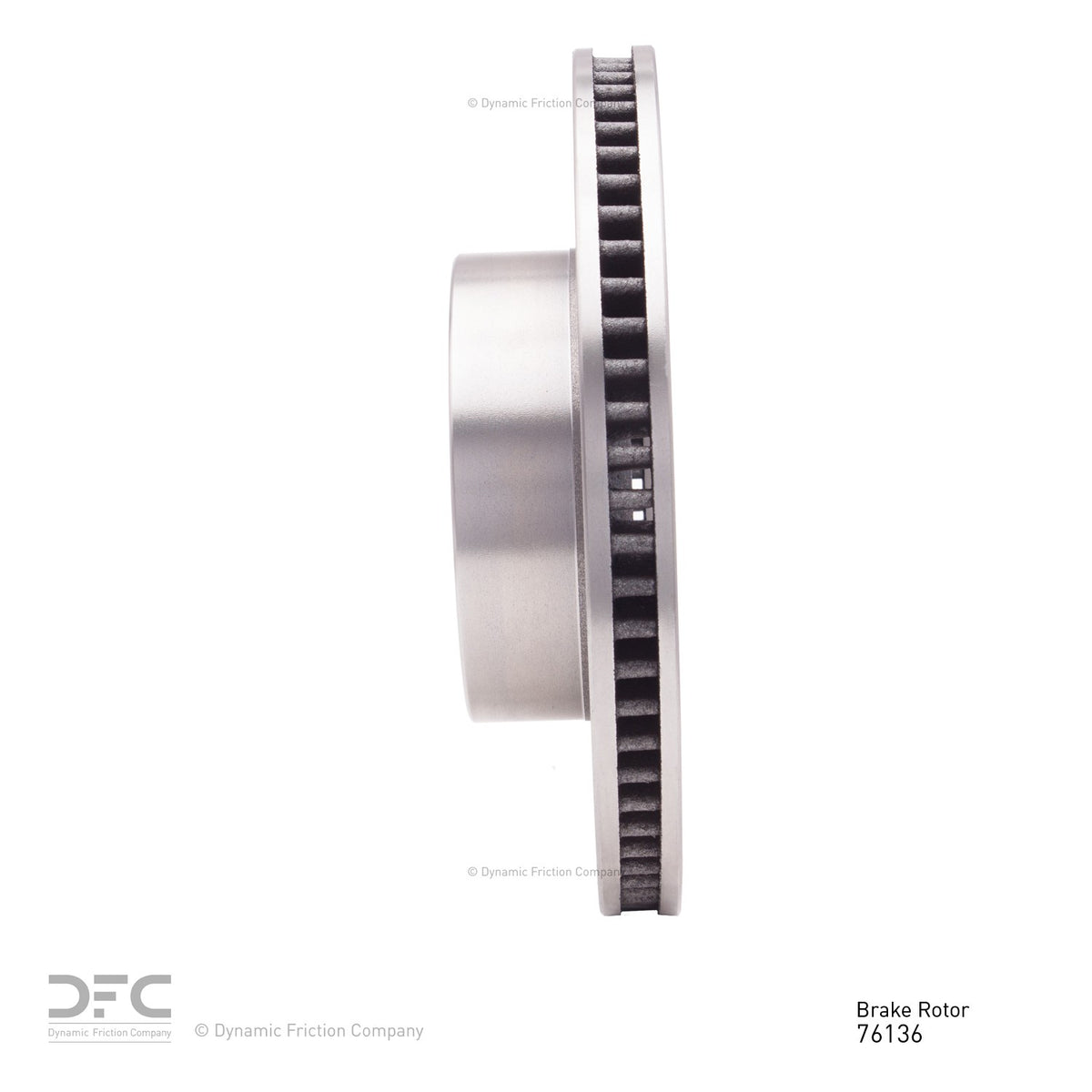 Dynamic Friction Company Disc Brake Rotor 600-76136