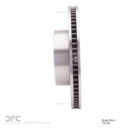 Dynamic Friction Company Disc Brake Rotor 600-76136