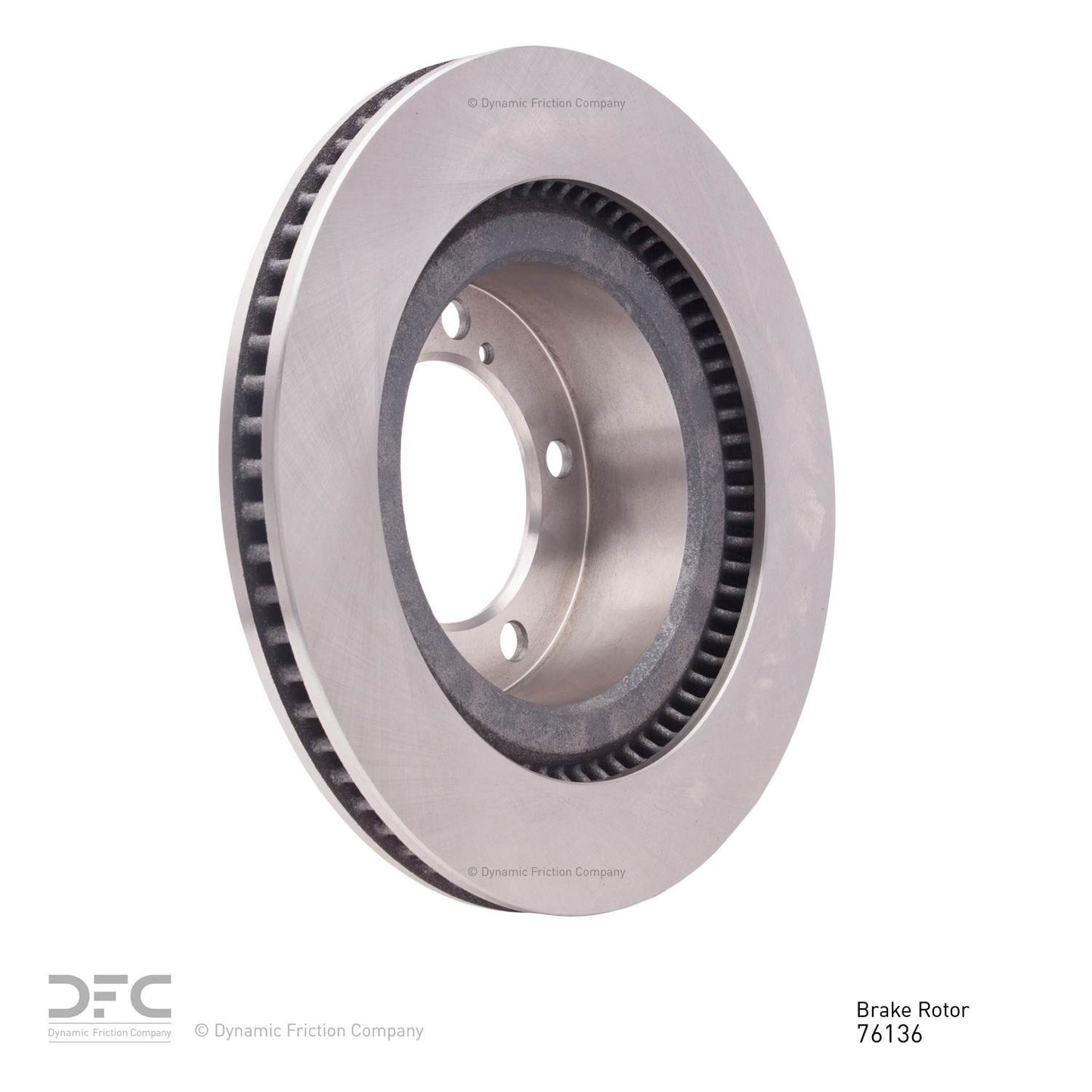Dynamic Friction Company Disc Brake Rotor 600-76136