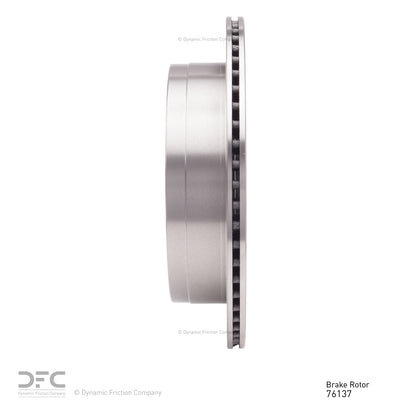Dynamic Friction Company Disc Brake Rotor 600-76137