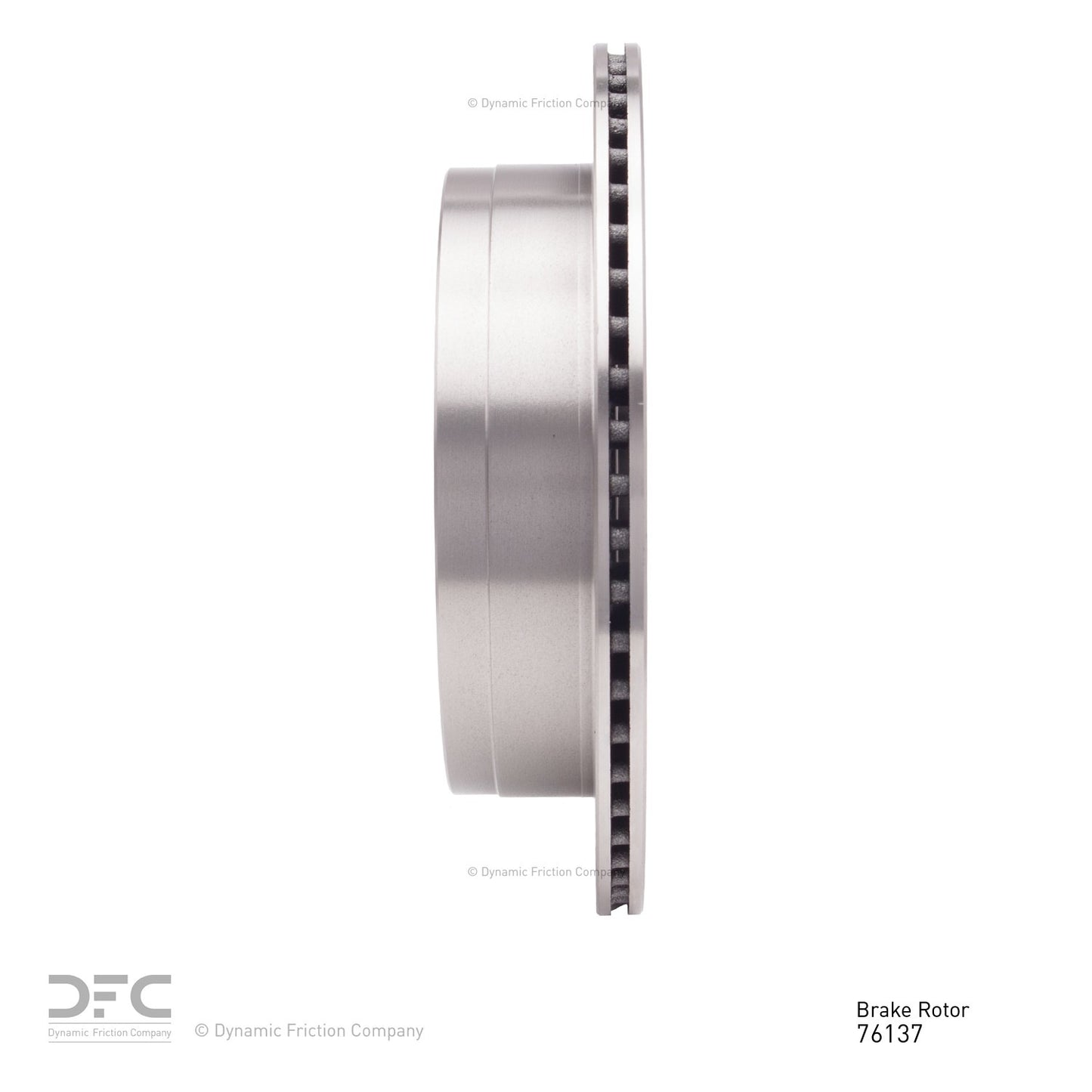 Dynamic Friction Company Disc Brake Rotor 600-76137