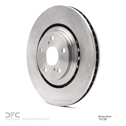 Dynamic Friction Company Disc Brake Rotor 600-76138