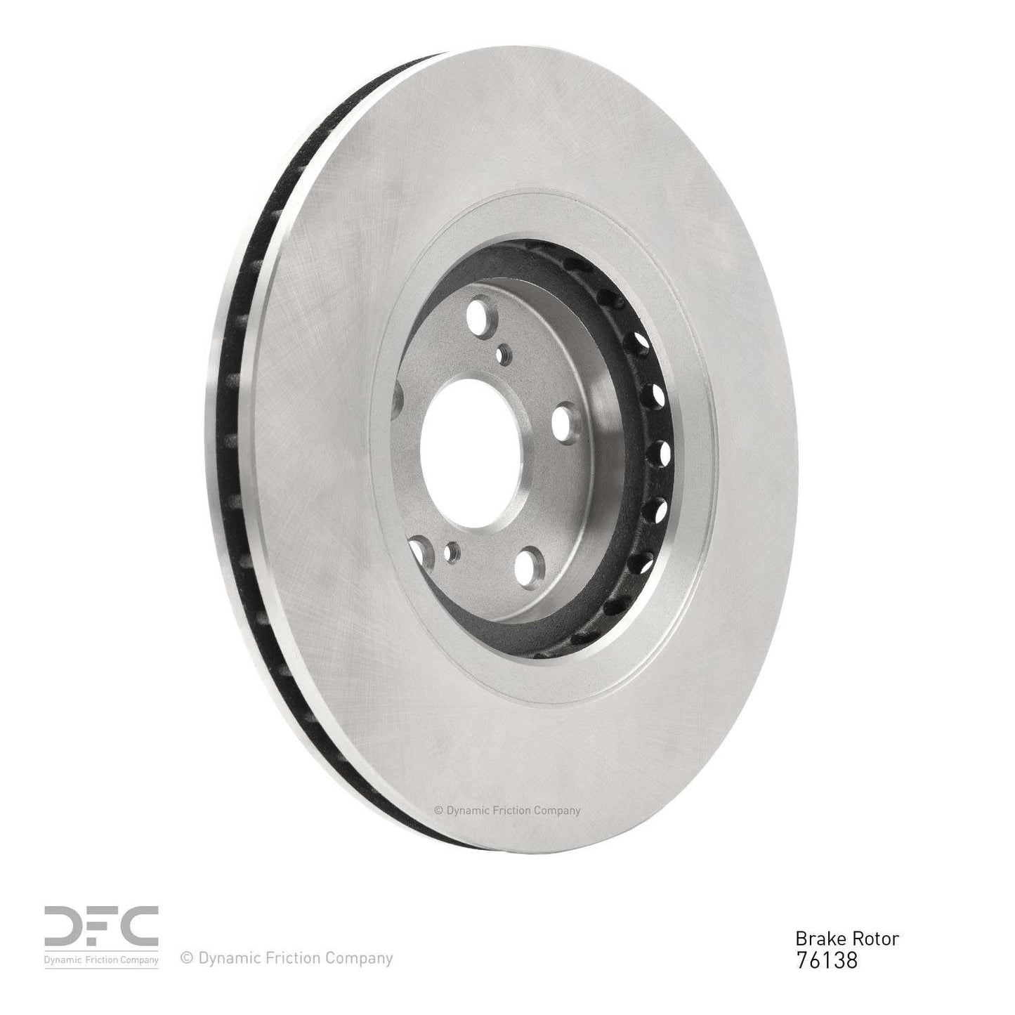 Dynamic Friction Company Disc Brake Rotor 600-76138