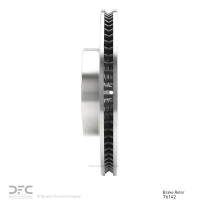 Dynamic Friction Company Disc Brake Rotor 600-76142