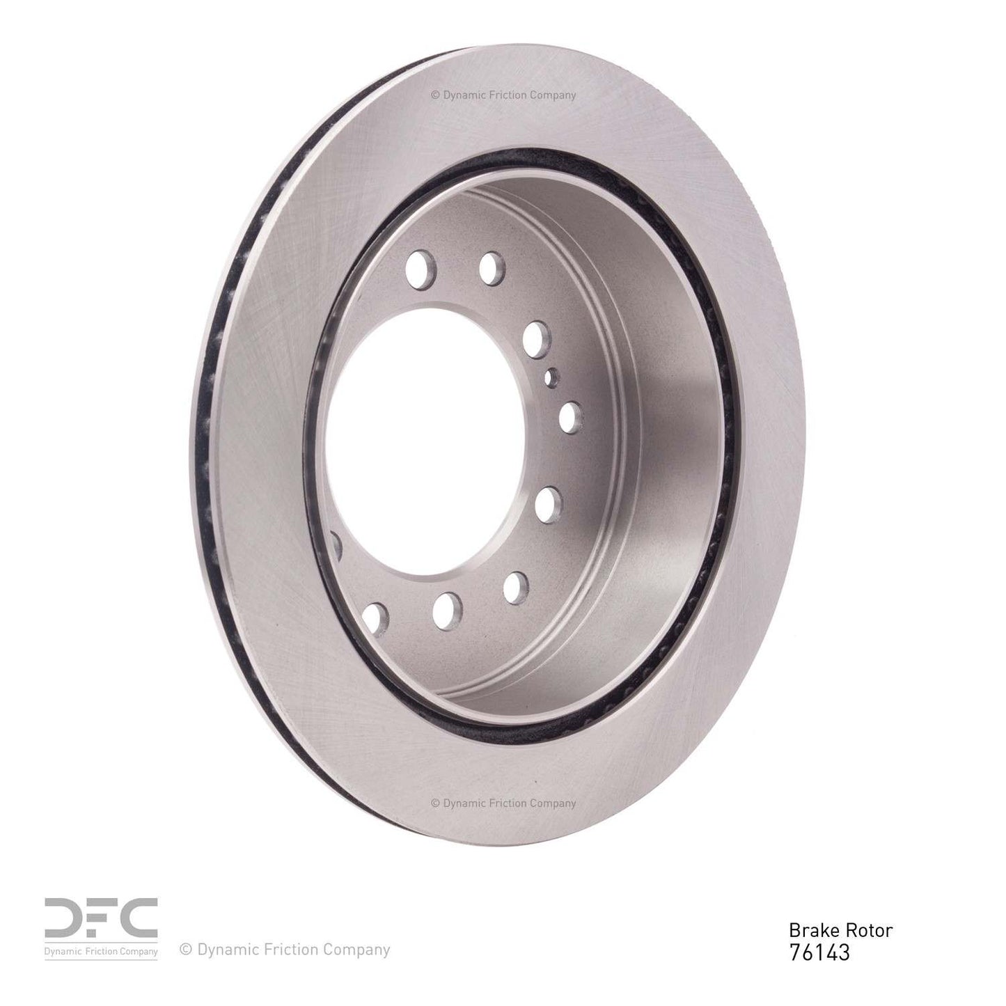 Dynamic Friction Company Disc Brake Rotor 600-76143