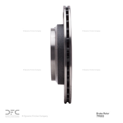 Dynamic Friction Company Disc Brake Rotor 600-79003