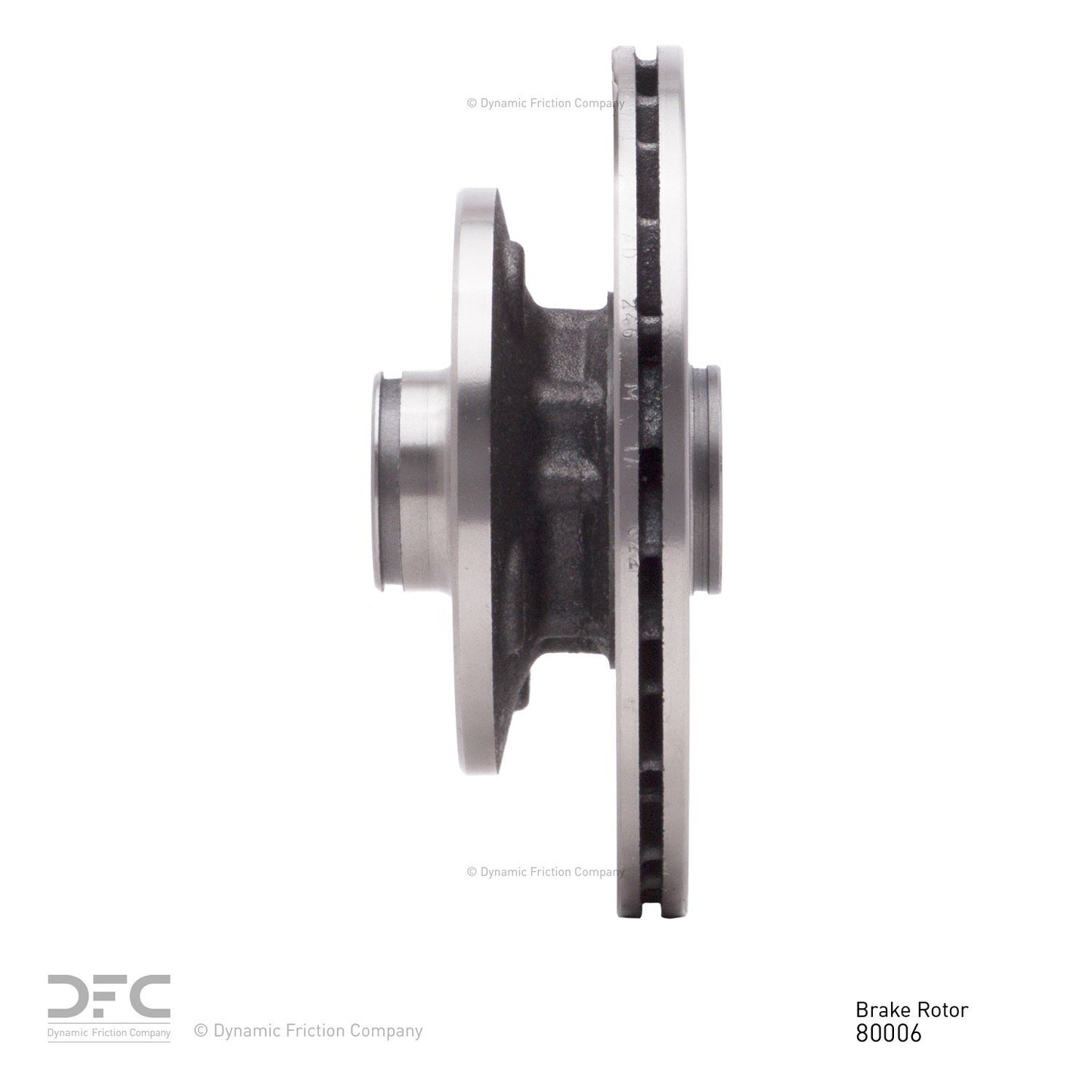 Dynamic Friction Company Disc Brake Rotor 600-80006