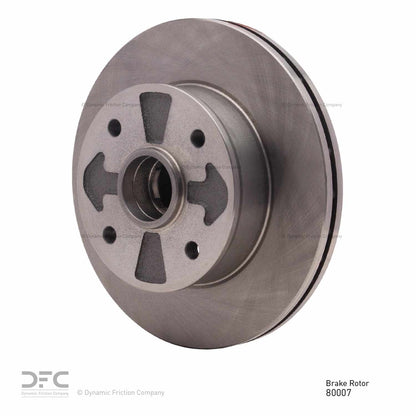 Dynamic Friction Company Disc Brake Rotor 600-80007