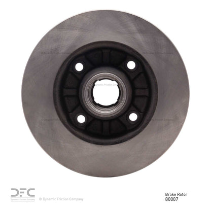 Dynamic Friction Company Disc Brake Rotor 600-80007